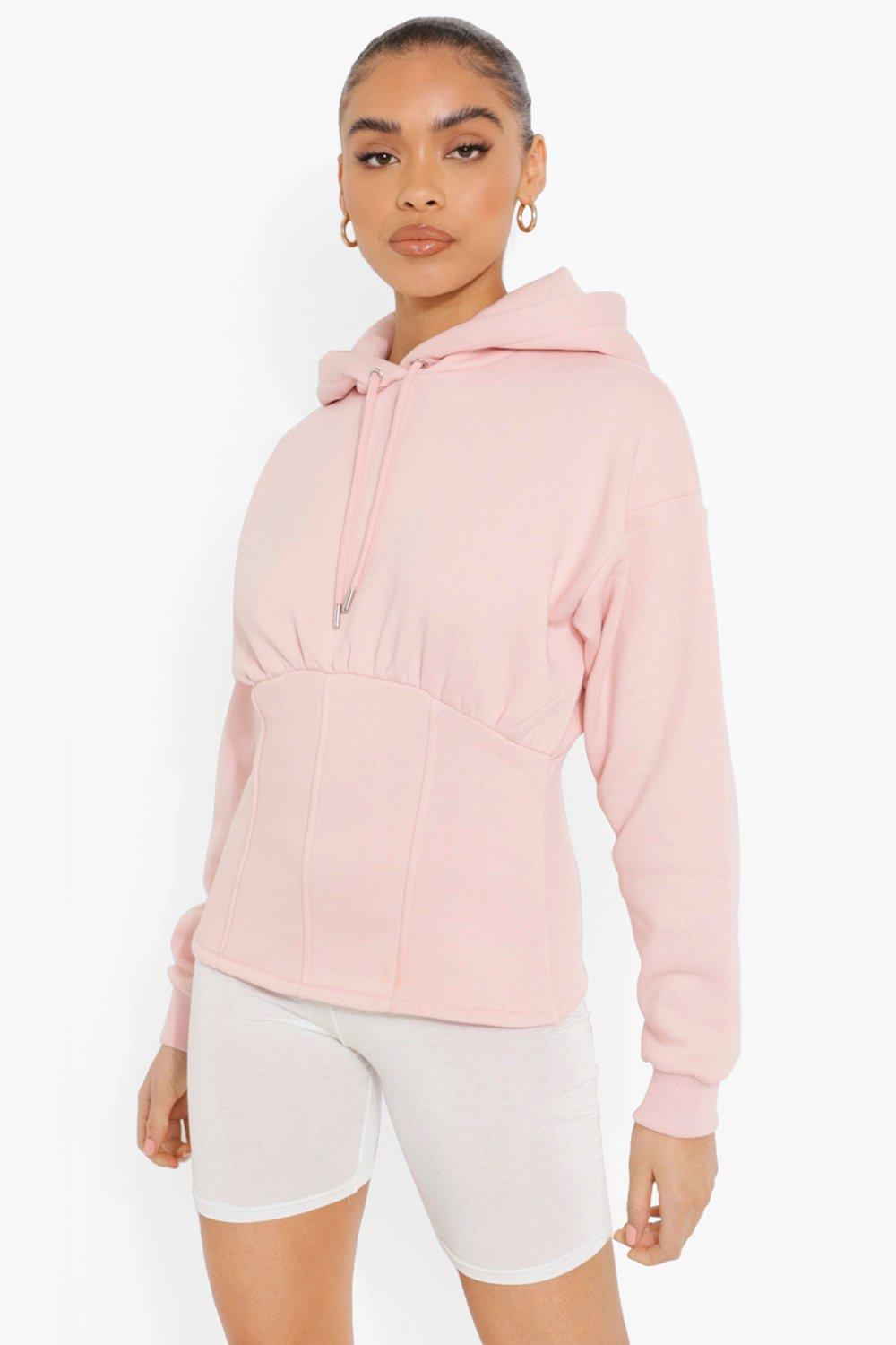 Boohoo best sale corset hoodie